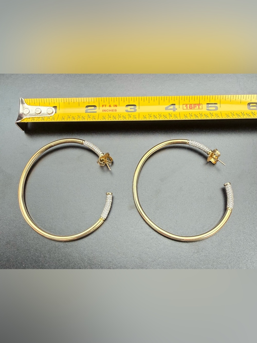 Freida Rothman Radiance Hoops - Picture 6 of 7